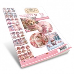 Livre Berries Beauties Scenery A4 prédécoupé N°11 - Trop mignons - 48 images + papiers