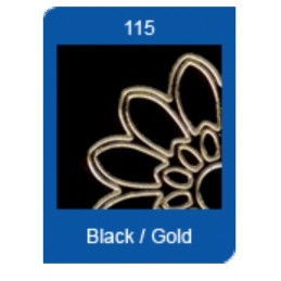 Stickers - 1068 - Champagne - or/noir