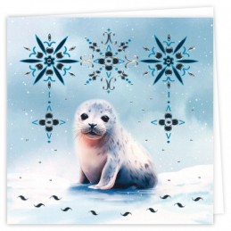 Kit cartes imprimées Hobbydots N°32 - Bébés animaux Arctique