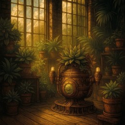 Bloc de papier - Steampunk - Papiers design 20.3x20.3 - BBPP10031