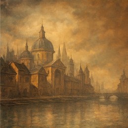 Bloc de papier - Steampunk - Papiers design 20.3x20.3 - BBPP10031