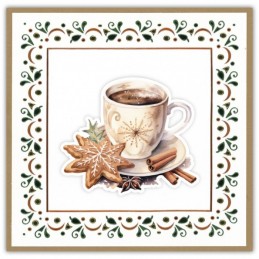 Dot and do 289 - kit Carte 3D - Hiver cozy