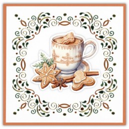 Dot and do 289 - kit Carte 3D - Hiver cozy