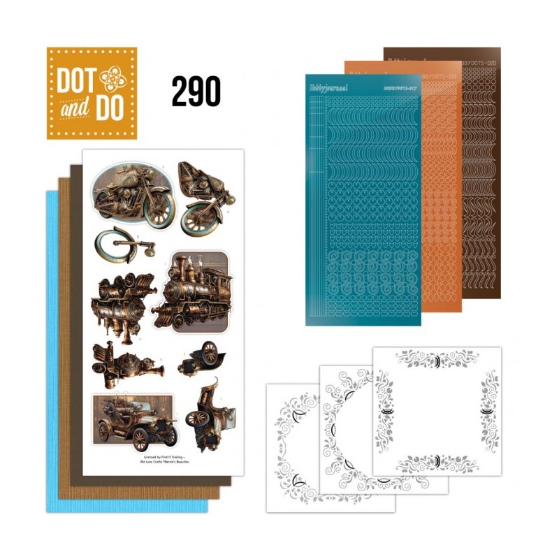 Dot and do 290 - kit Carte 3D - Steampunk