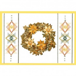 Stitch and Do Livre n°32 - Kit Carte 3D à broder - Moments dorés