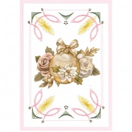 Stitch and Do Livre n°32 - Kit Carte 3D à broder - Moments dorés