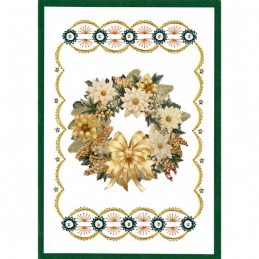 Stitch and Do Livre n°32 - Kit Carte 3D à broder - Moments dorés