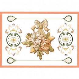 Stitch and Do Livre n°32 - Kit Carte 3D à broder - Moments dorés