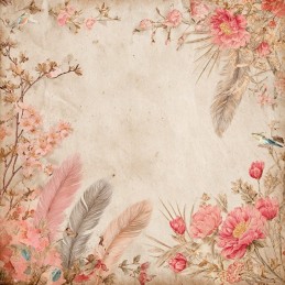 Bloc de papier - Toujours Chouettes - Papiers design 20.3x20.3 - BBPP10032