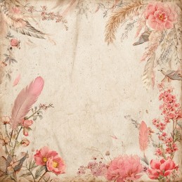 Bloc de papier - Toujours Chouettes - Papiers design 20.3x20.3 - BBPP10032