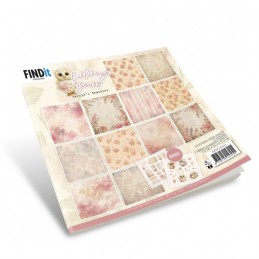 Bloc de papier - Toujours Chouettes - Papiers design 20.3x20.3 - BBPP10032