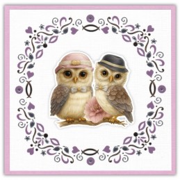 Dot and do 291 - kit Carte 3D - Toujours Chouettes