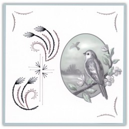 Stitch and do 250 - kit Carte 3D broderie - Condoléances