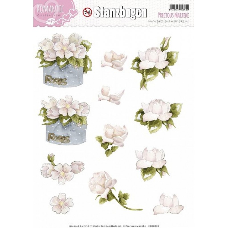 Carte 3D prédéc. - SB10036 -  romance