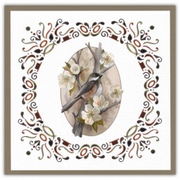 Dot and do 294 - kit Carte 3D - Condoléances et oiseaux