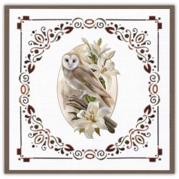 Dot and do 294 - kit Carte 3D - Condoléances et oiseaux