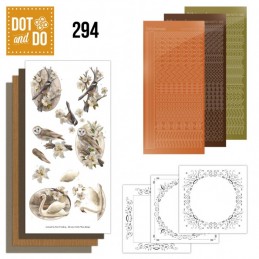 Dot and do 294 - kit Carte 3D - Condoléances et oiseaux