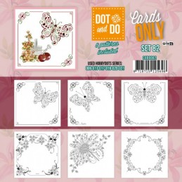 Dot and do Cartes n°82 - Lot de 6 Cartes seules