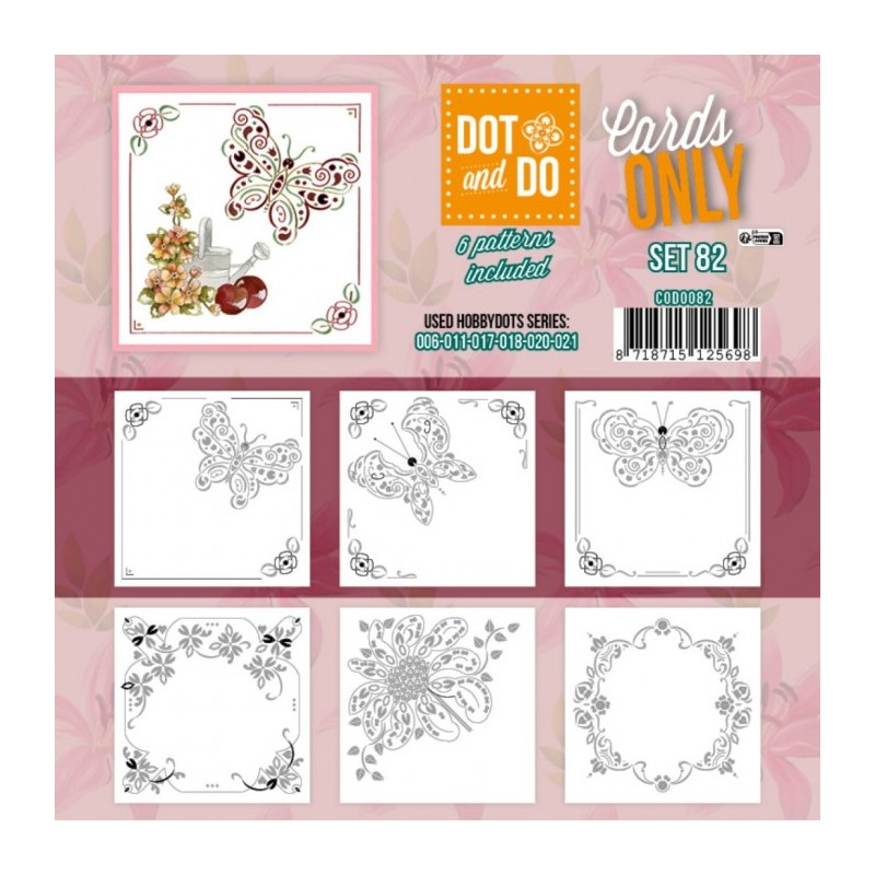 Dot and do Cartes n°82 - Lot de 6 Cartes seules