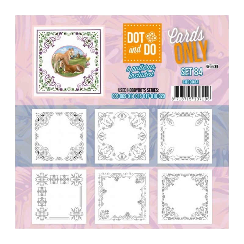 Dot and do Cartes n°84 - Lot de 6 Cartes seules