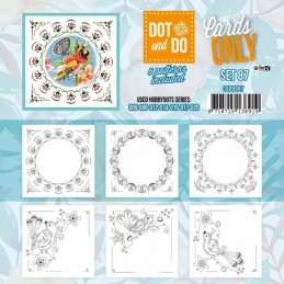 Dot and do Cartes n°87 - Lot de 6 Cartes seules