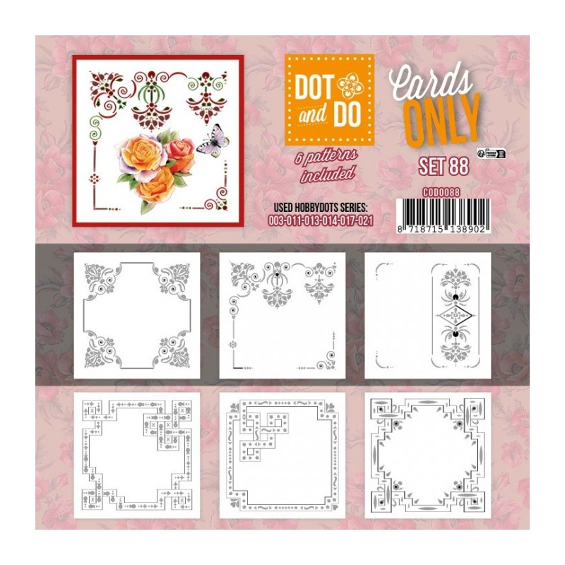 Dot and do Cartes n°87 - Lot de 6 Cartes seules