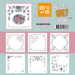 Dot and do Cartes n°106 - Lot de 6 Cartes seules