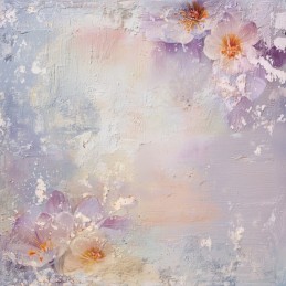 Bloc de papier - Premières fleurs - Papiers design 20.3x20.3 - BBPP10035