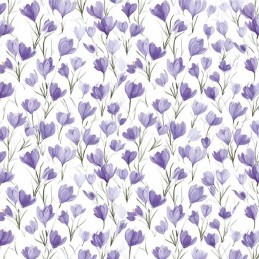 Bloc de papier - Premières fleurs - Papiers design 20.3x20.3 - BBPP10035