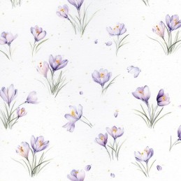 Bloc de papier - Premières fleurs - Papiers design 20.3x20.3 - BBPP10035