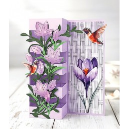 Bloc de papier - Premières fleurs - Papiers design 20.3x20.3 - BBPP10035