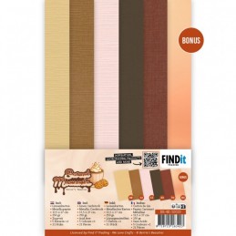 Set 21 cartes 13.5x27cm - Moments sucrés - BB-4K-10029