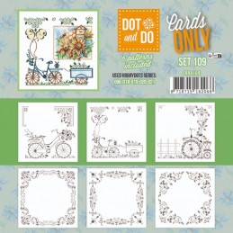 Dot and do Cartes n°109 - Lot de 6 Cartes seules