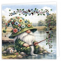 Kit cartes imprimées Hobbydots N°40 - Gnomes joyeux