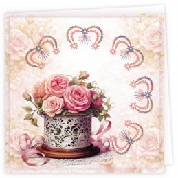 Kit de 3 Cartes à broder imprimées  - STDOPP031 - Couture