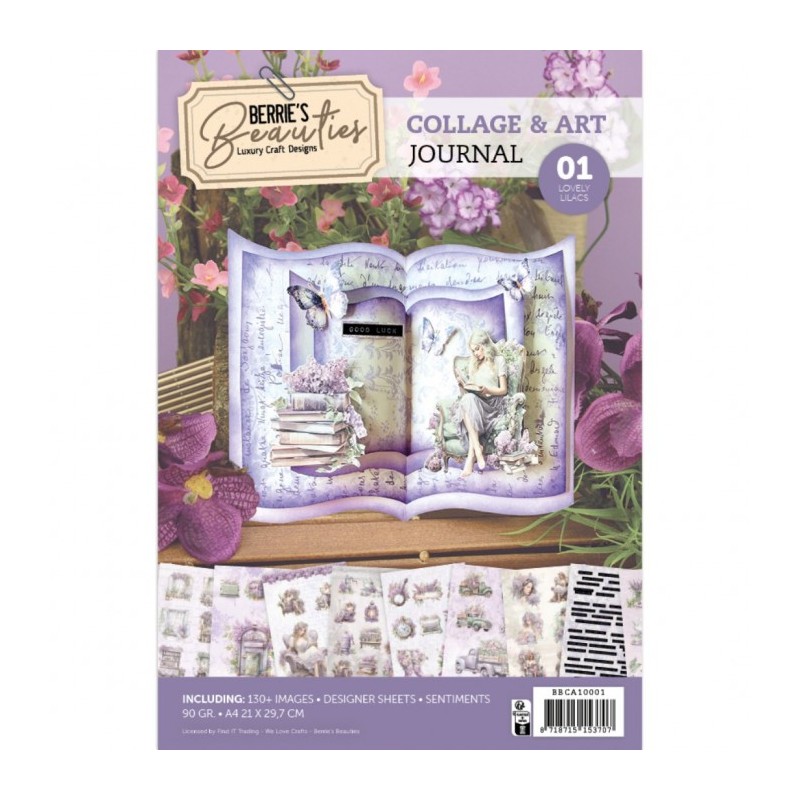 Livre Berries Beauties - Collage & Art - Lilas