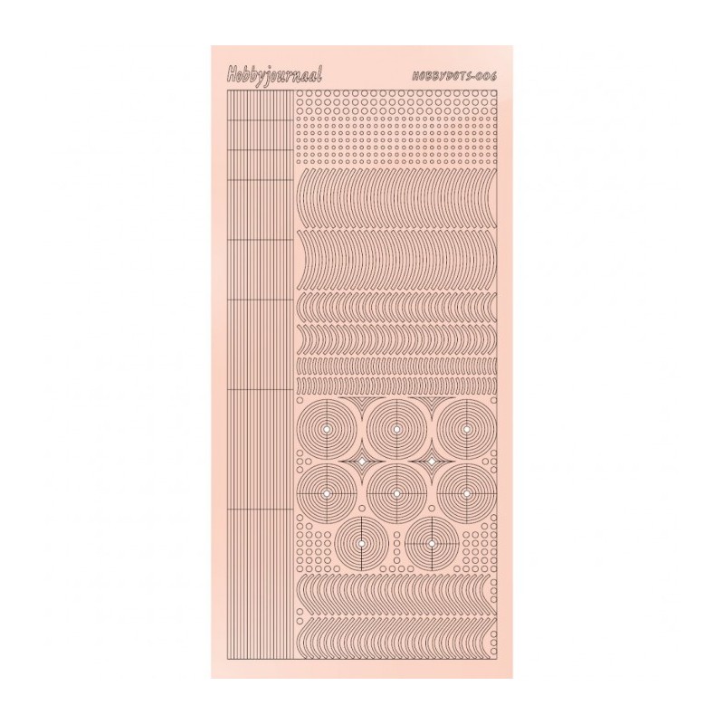 Stickers Hobbydots série 06 Miroir Peau Skin