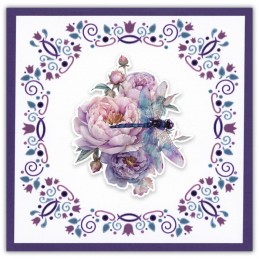 Dot and do 297 - kit Carte 3D - Libellules