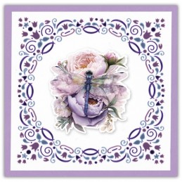 Dot and do 297 - kit Carte 3D - Libellules