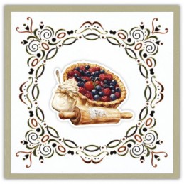 Dot and do 298 - kit Carte 3D - Pâtisseries