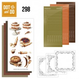 Dot and do 298 - kit Carte 3D - Patisseries