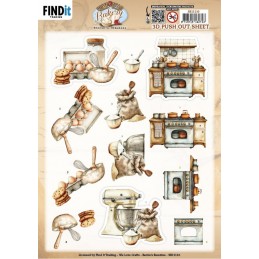 Carte 3D prédéc. - SB11110 - Boulangerie - Préparation