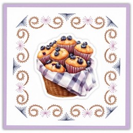 Stitch and do 259 - kit Carte 3D broderie - Pâtisseries