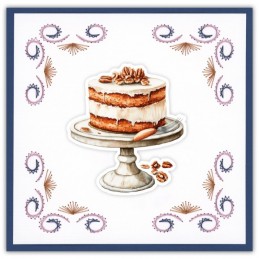 Stitch and do 259 - kit Carte 3D broderie - Pâtisseries