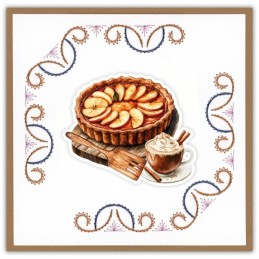 Stitch and do 259 - kit Carte 3D broderie - Pâtisseries