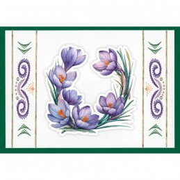 Stitch and Do Livre n°35 - Kit 6 Cartes 3D à broder - Fleurs de printemps