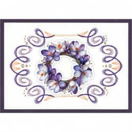 Stitch and Do Livre n°35 - Kit 6 Cartes 3D à broder - Fleurs de printemps