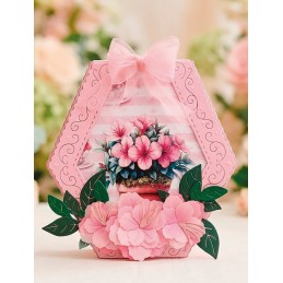 Bloc de papier - Harmonie Florale - Papiers design 20.3x20.3 - BBPP10041