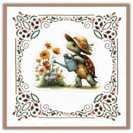 Dot and do 299 - kit Carte 3D - Tortues toutes mignonnes