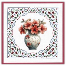 Dot and do 300 - kit Carte 3D - Harmonie florale